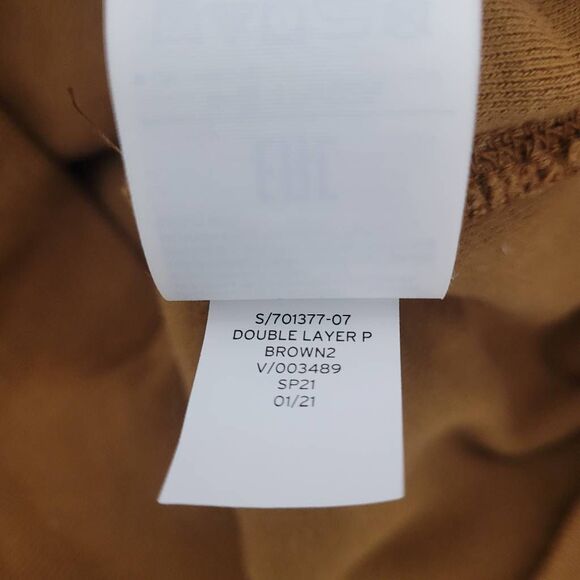 Yeezy Gap Double Layered Perfect Hoodie Sz S Brown2 Hooded Sweatshirt Oversized - Picture 5 of 8